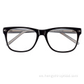 Gafas de acetato de alta calidad anteojos de marco de acetato gafas
